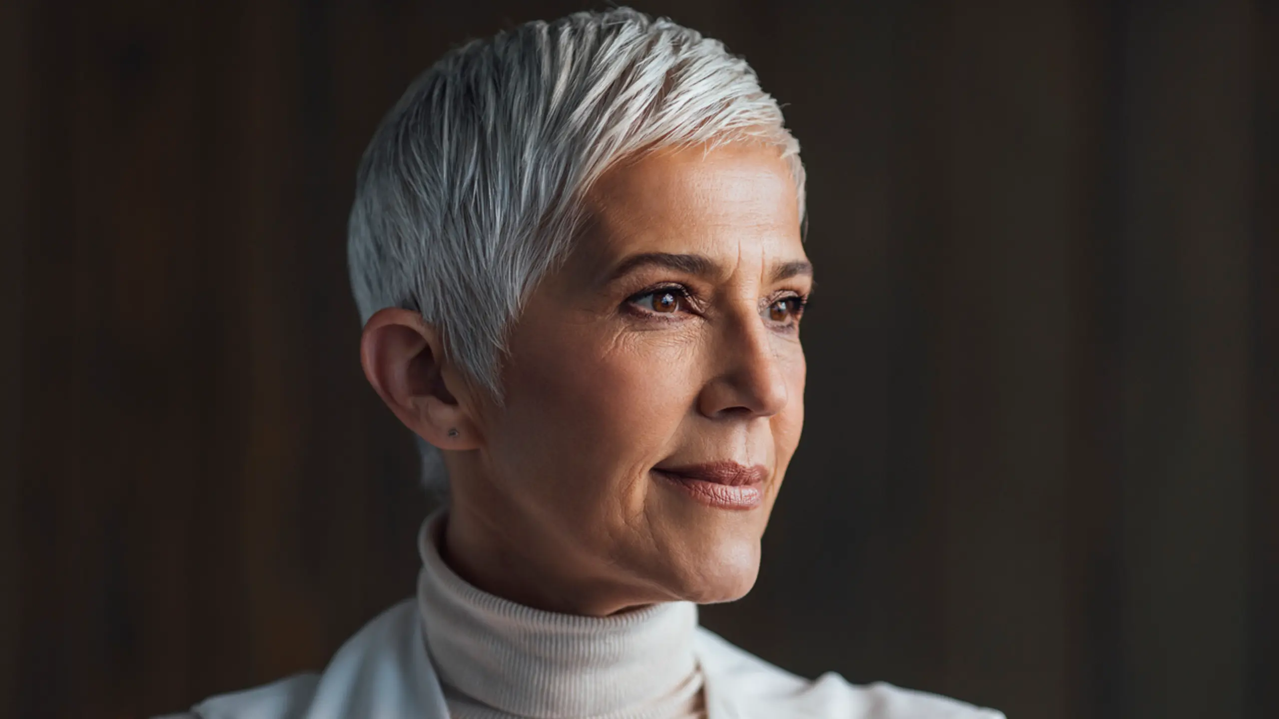 Peppige Frisuren für Frauen ab 50