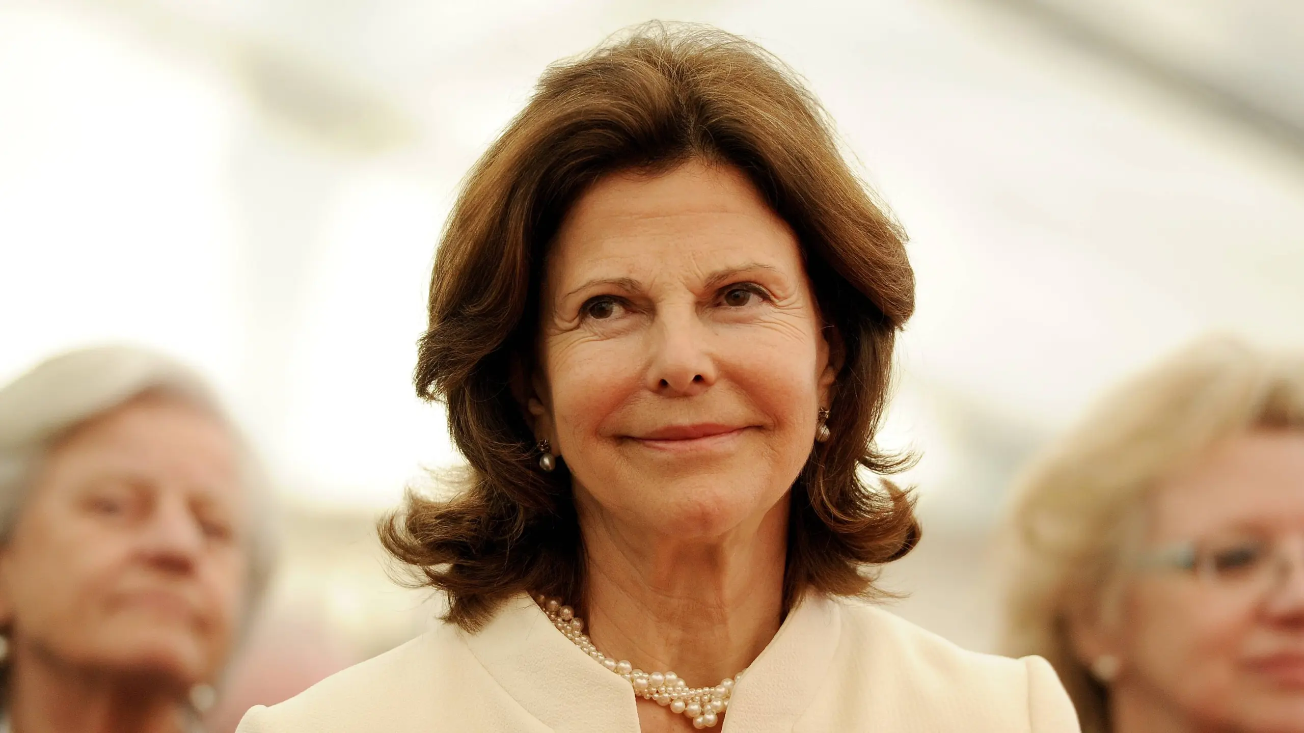 Silvia Renate, Königin von Schweden zu besuch in Deutschland zu Eröffnung der Begegnungsstätte 2012