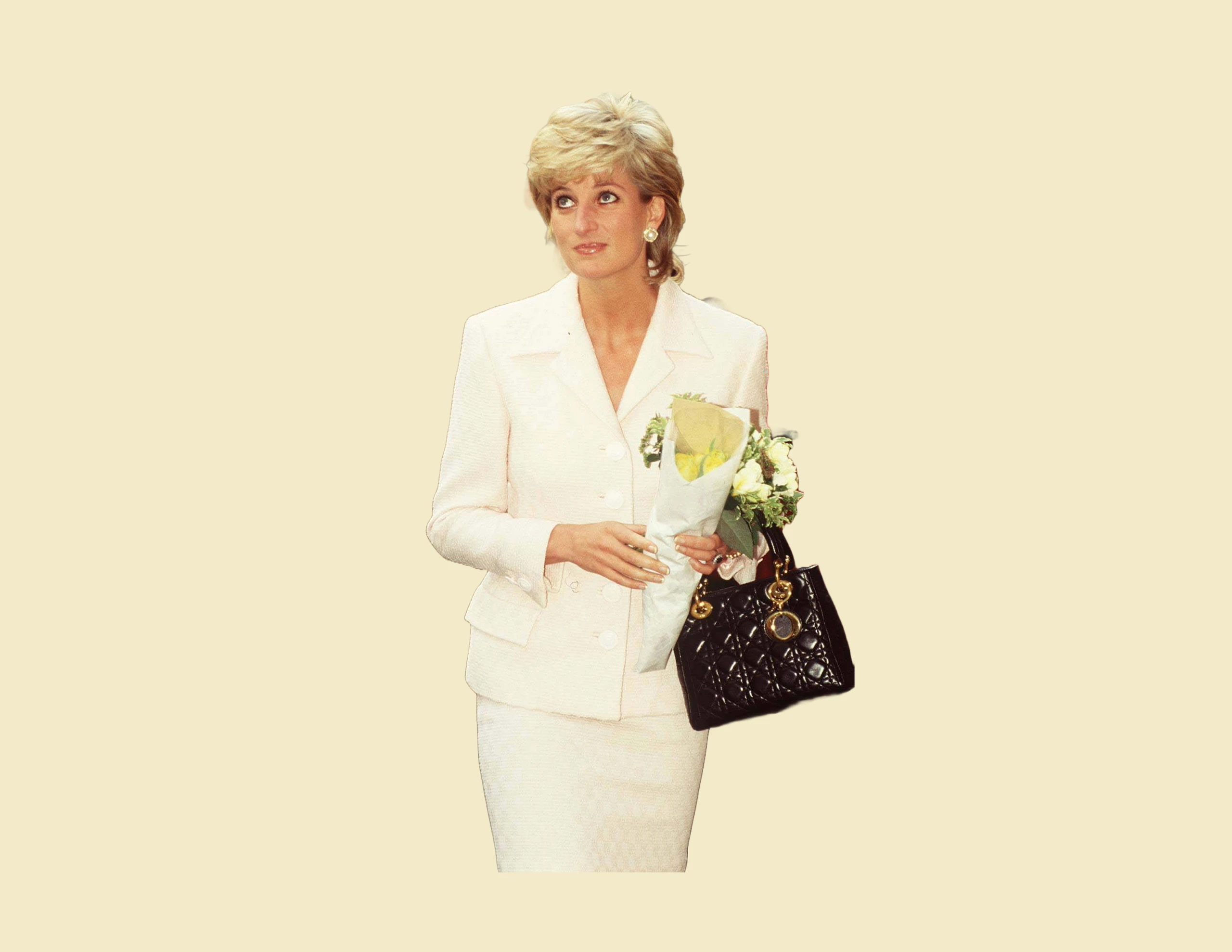 Diana mit Lady Dior Bag, 1996