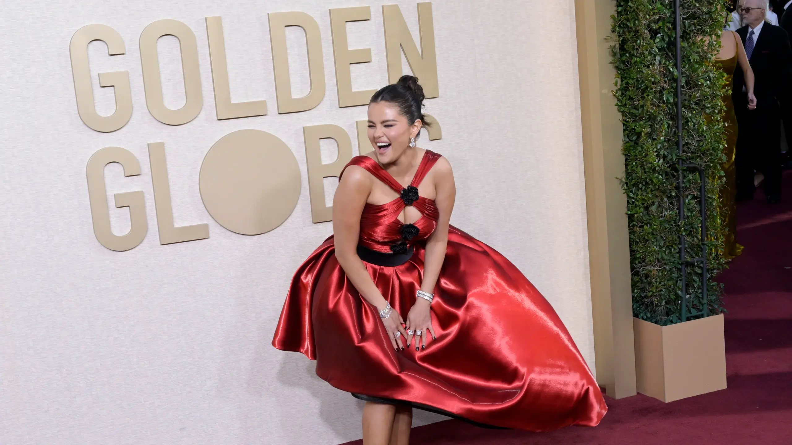 Selena Gomez bei den Globes, 07.01.2024