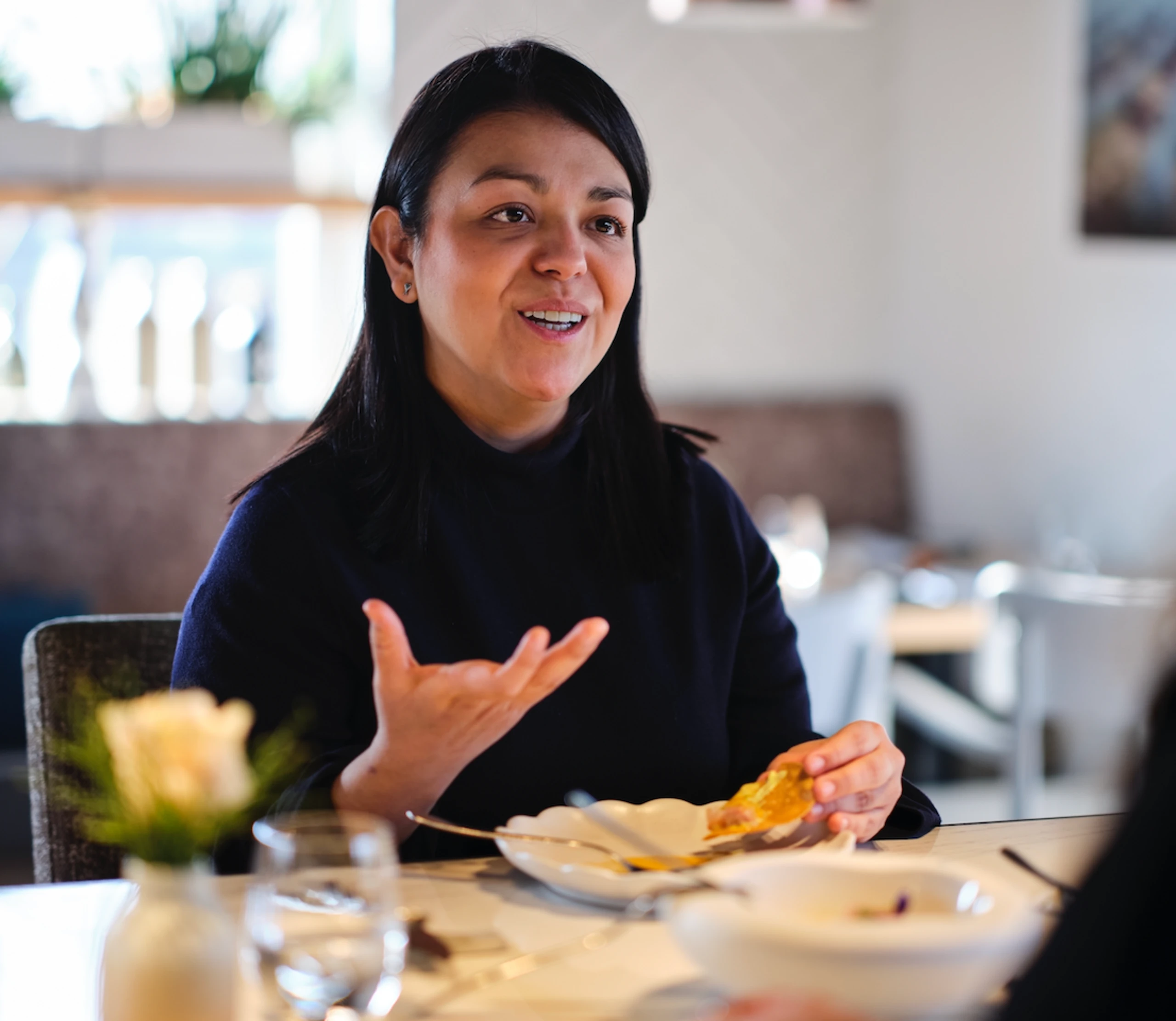 Bild der Küchenchefin Ari Martínez