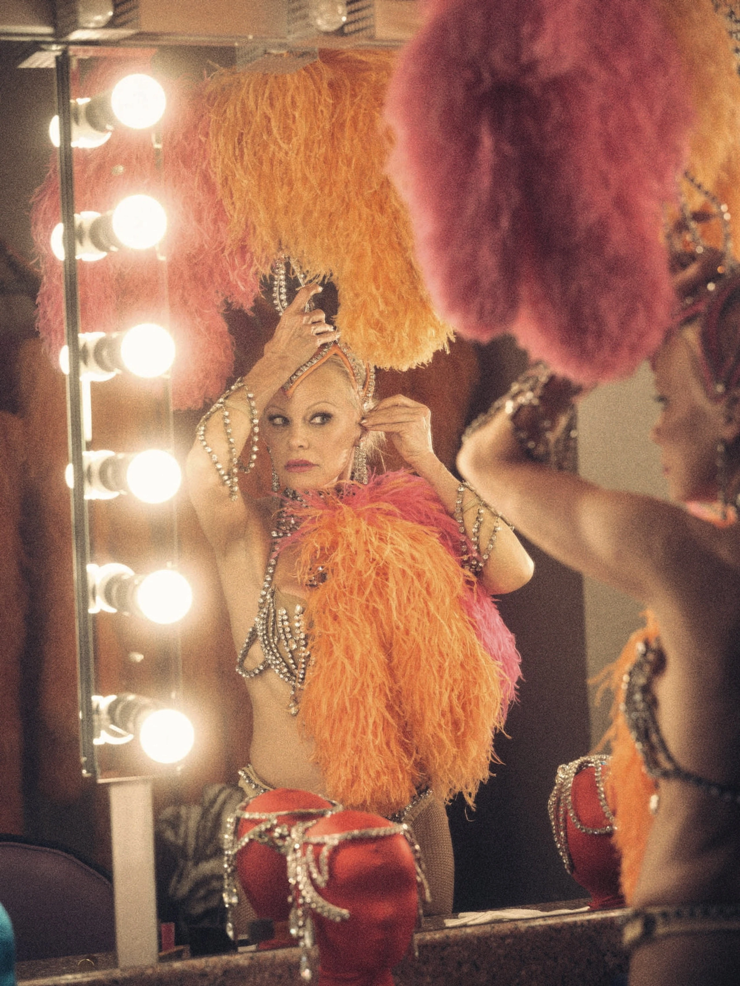 Filmszene aus „The Last Showgirl“ mit Pamela Anderson