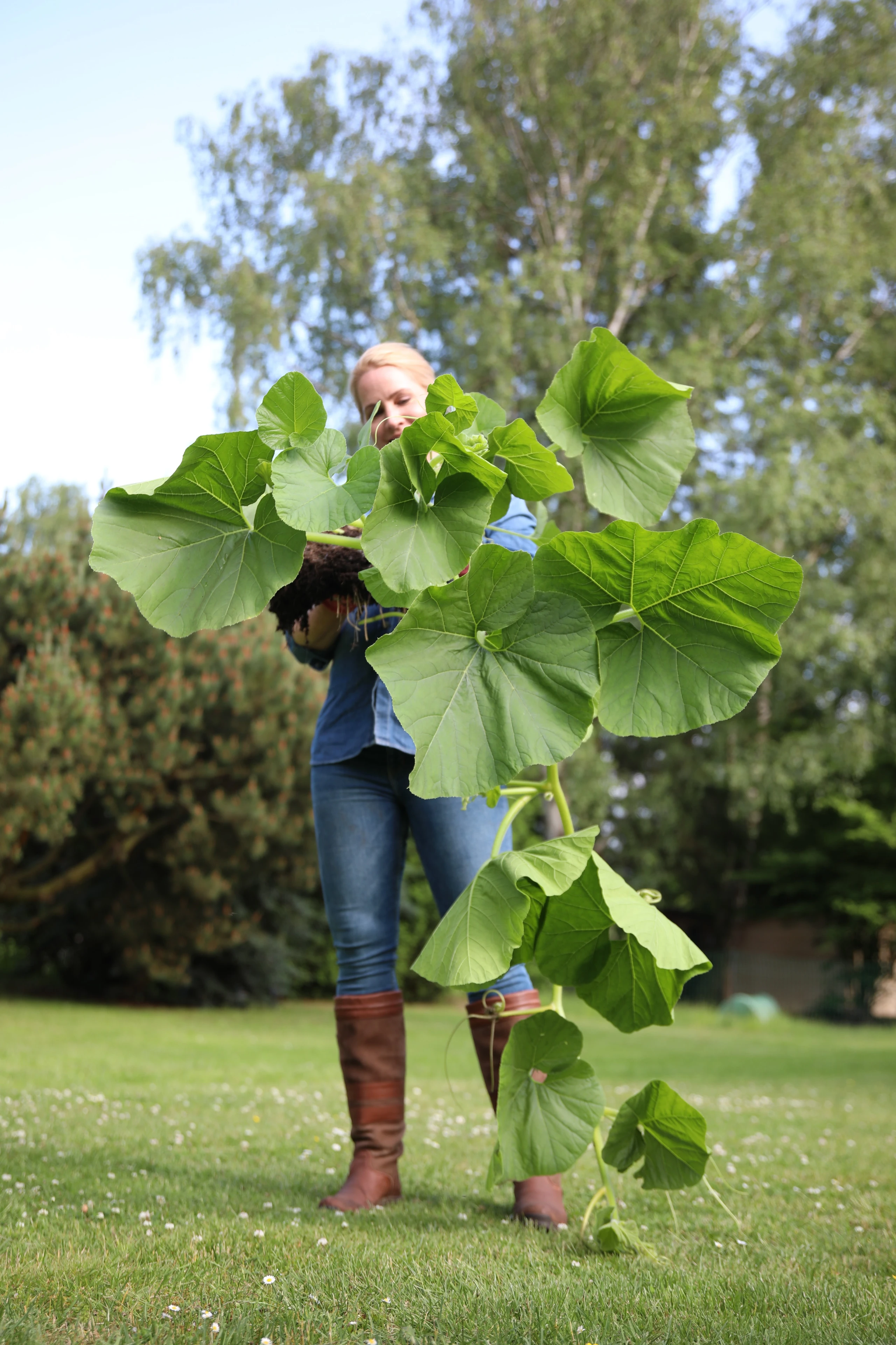 Judith Rakers: Vollzeit im Grünen
