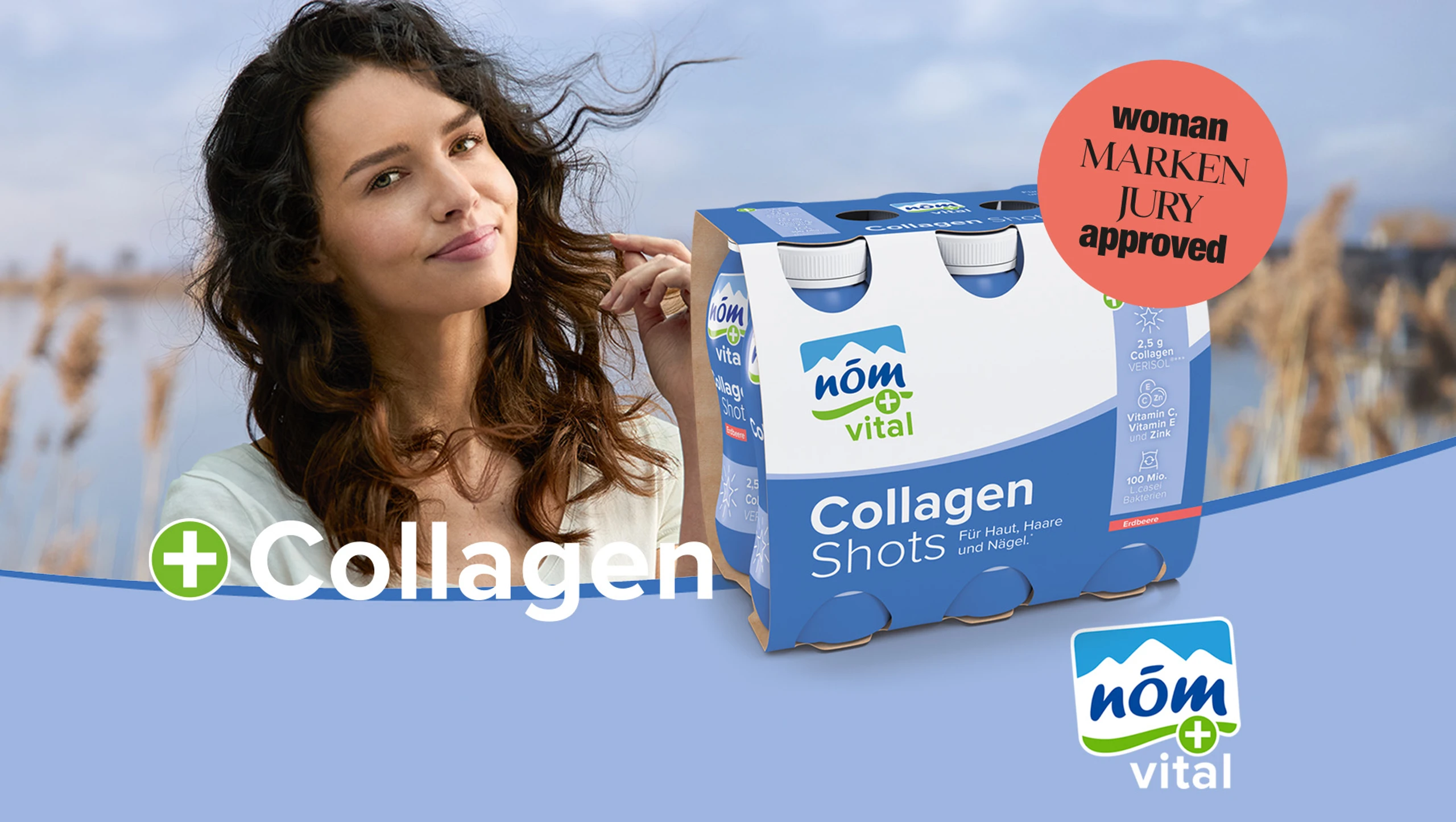 Prallere Haut, gesündere Haare und Nägel: Was können die NÖM vital+ Collagen Shots wirklich?