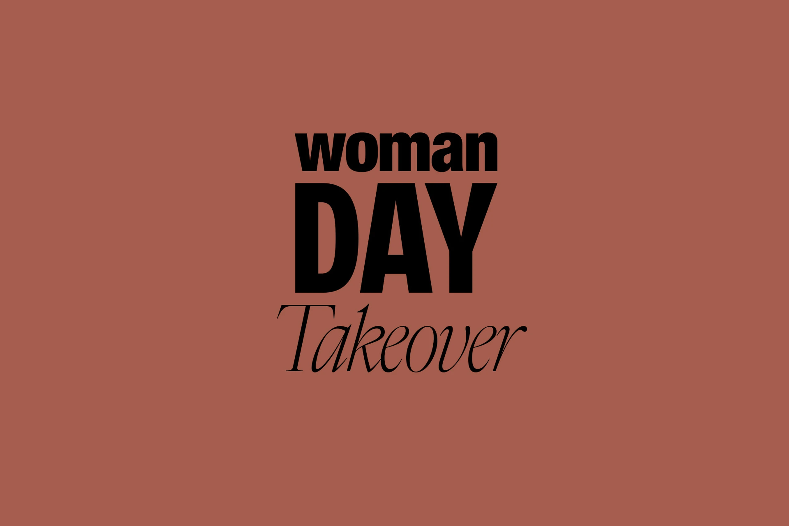 WOMAN DAY Instagram Takeover