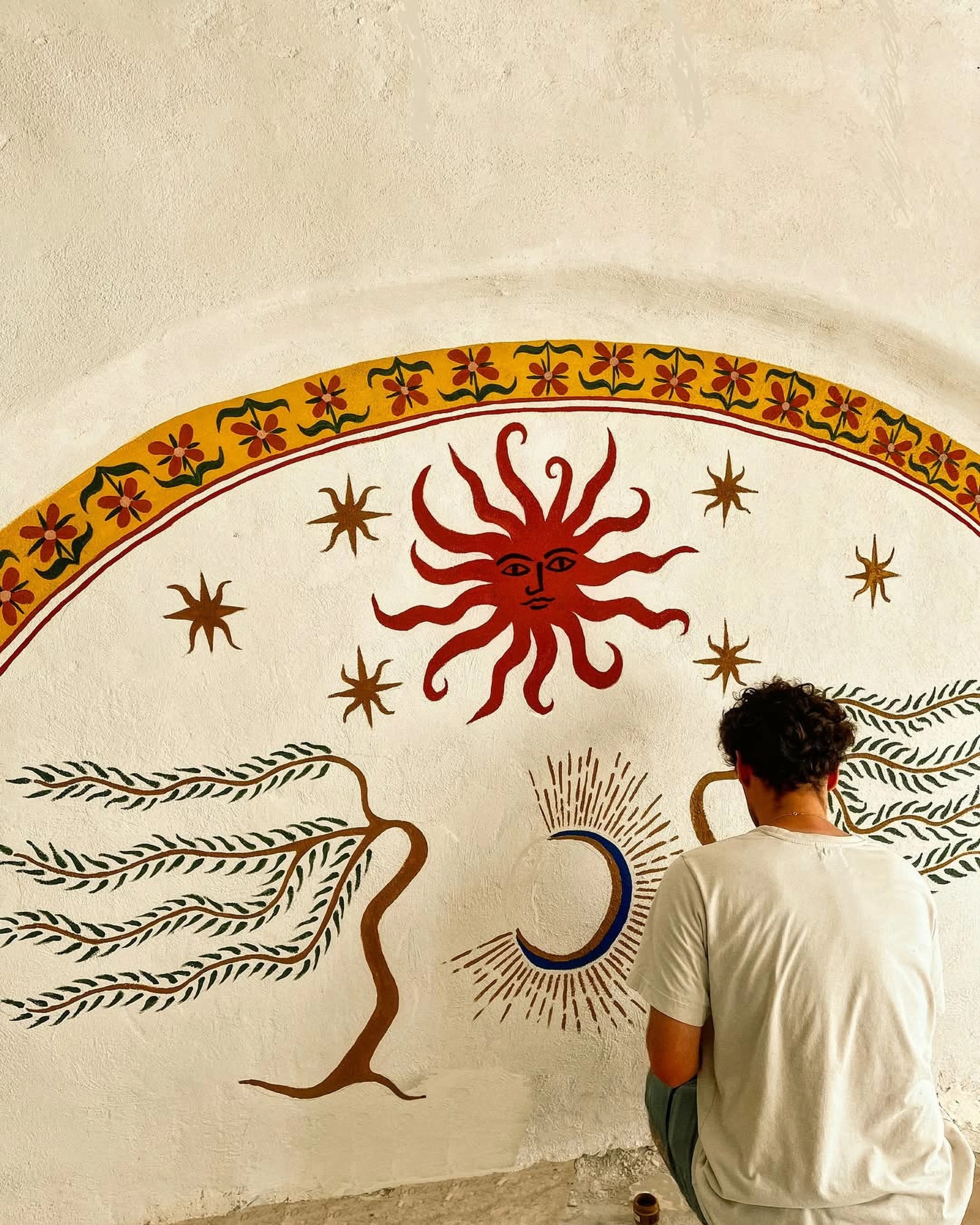 Kunst des kreativen Brüderduos Raphael und George Greaves