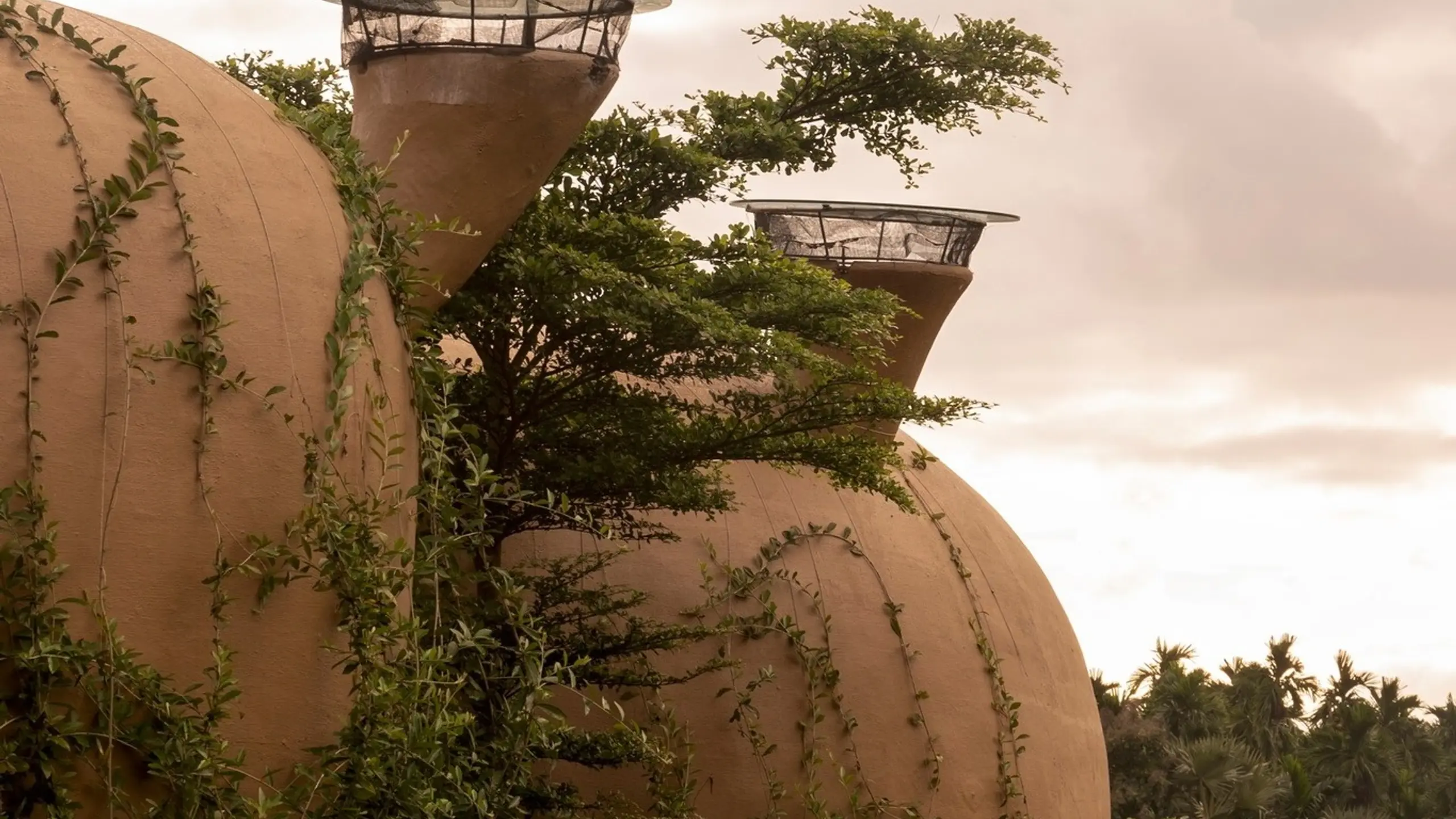 Aussenansicht des indischen „Into the Wild House“